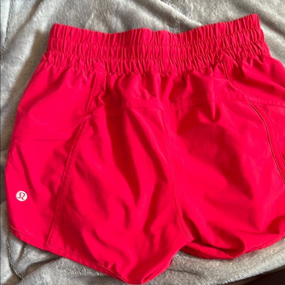 lululemon athletica Women's Red Shorts